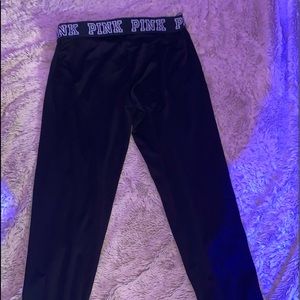 Pink jogger leggings